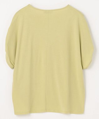 ANY 【接触冷感/UVケア/シワになりにくい】ドルマンスリーブ Tブラウス ライム