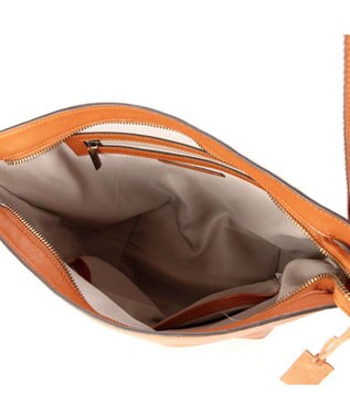 UNBILLION アトランタ ATLANTA / やぎ革軽量バケツ型ショルダー キャメル