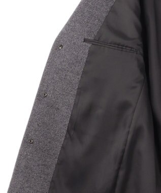 JOSEPH HOMME グロッシーウール　チェスターコート グレー系