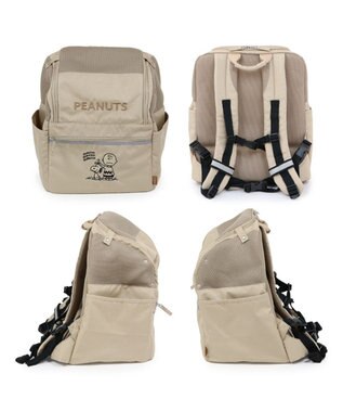 PET PARADISE スヌーピー ハグ&リュック《ベージュ》 小型犬 ベージュ