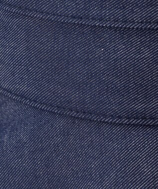 TOCCA 【UV99.9%以上カット・吸水速乾・抗菌防臭・洗える・サイズ調整可】BIG RIBBON WIDE DENIM HAT 帽子 ネイビー系