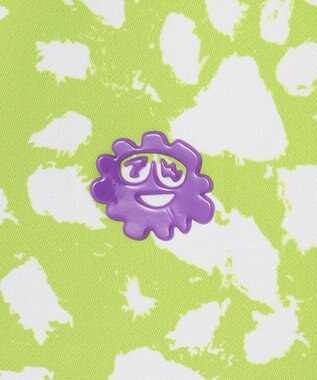 PW CIRCULUS 今が旬！【MEN】【洗える/ストレッチ】アニマルプリント ジップアップ フーデッド ブルゾン ライム系5