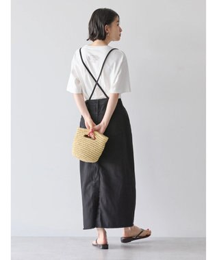 AMERICAN HOLIC サス付きタイトスカート Black