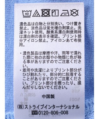 earth music&ecology Ｃｏｓｂｙ×ｅａｒｔｈ　ベアープリントロングＴシャツ Light Blue