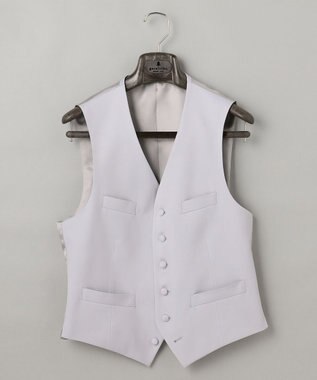 GOTAIRIKU 【WEAR BLACK】シルバーベスト ライトグレー系