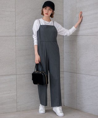 23区 S 【大好評素材/洗える】コットンベアジャージー ロング Tシャツ ホワイト系