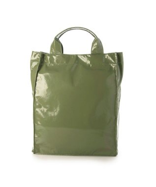 UNBILLION カシュカシュ cachecache / タテ型ショッパートートバッグ グリーン
