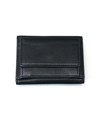 Regalo Felice 【最高級レザー使用】三つ折りウォレット / REGALO BK(ブラック）