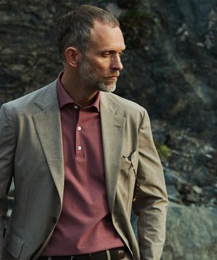 GOTAIRIKU 圧倒的清涼感・８つの機能美【接触冷感/通気性/軽量/撥水…等】クールドッツ セットアップジャケット（24年モデル） ベージュ系8