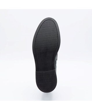 APOM 本革ウォータープルーフリボンローファー 30 ブラックG