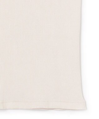 23区 オーガニック リブ タンクトップ グレージュ系