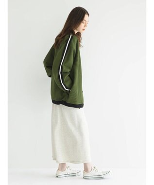 CRAFT STANDARD BOUTIQUE カットオフＡライン裏毛スカート Oatmeal