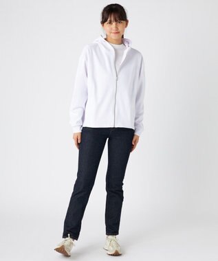 OP／FILA 【ocean pacific】らくティブ/ダンボールジップパーカー アイボリー