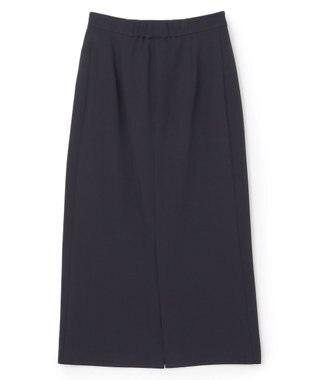 UNFILO イージーチノ Iラインスカート ネイビー