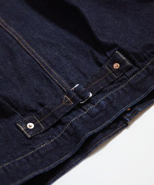 LENO BRENDA BIG TRUCKER JACKET《UNISEX》オーバーサイズデニムブルゾン INDIGO