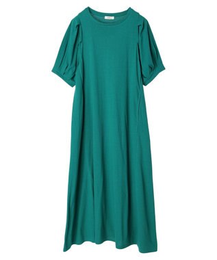 earth music&ecology Ａラインカットワンピース Green
