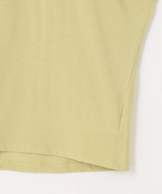 ANY L 【接触冷感/UVケア/シワになりにくい】ドルマンスリーブ Tブラウス ライム
