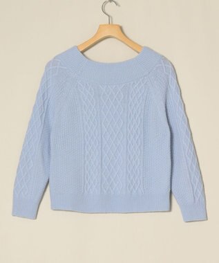 ONWARD Reuse Park 【any SiS】ニット秋冬 ブルー