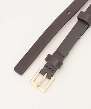 組曲 サイドチェーンバックル ベルト ブラウン系