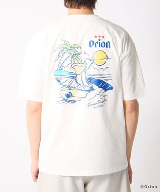 OP／FILA 【Ocean Pacific×ORION】UPF50+ペアテックスTシャツ ホワイト