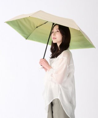 MOONBAT ハニカム断熱パラソル グラデーション 折りたたみ傘 晴雨兼用 日傘 一級遮光 UV