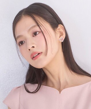 TOCCA WISH IN HEART EARRINGS イヤリング シルバー系