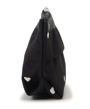 LeSportsac SMALL SLOAN COSMETIC/レッド/ホワイトハートEMB レッド/ホワイトハートEMB