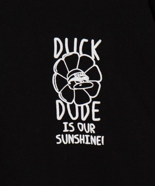 WEGO DUCKDUDE　SUNFLOWER　L／S　TEE ブラック