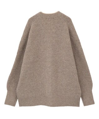 AMERICAN HOLIC レイヤードライクロングカーディガン Beige