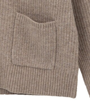 AMERICAN HOLIC レイヤードライクロングカーディガン Beige