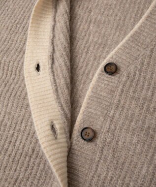 AMERICAN HOLIC レイヤードライクロングカーディガン Beige