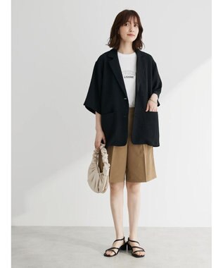 Green Parks ・ＥＬＥＮＣＡＲＥ　ＤＵＥ　ジャカードジャケット Black