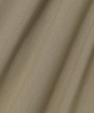 自由区 【SHIHOさん着用・セットアップ対応】リネンストレッチワイド パンツ カーキ