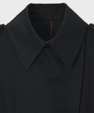 Paul Smith ヘリンボーン トレンチコート ブラック