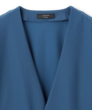 JOSEPH HOMME ＜新型追加＞新素材【抜群の通気性/360度ストレッチ】エアトールストレッチ カーディガン ブルー系