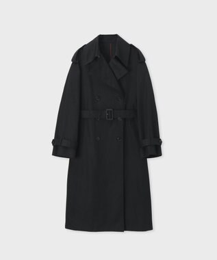 Paul Smith ヘリンボーン トレンチコート ブラック