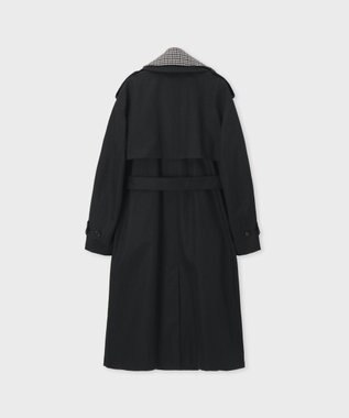 Paul Smith ヘリンボーン トレンチコート ブラック