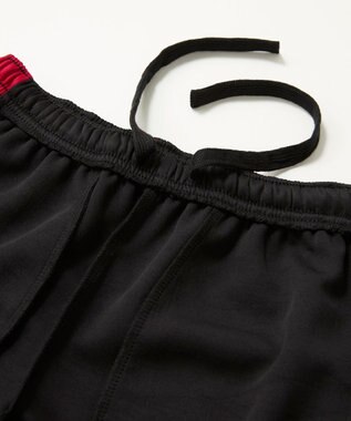 OP／FILA 【Kappa】スポーティハーフパンツ ブラック