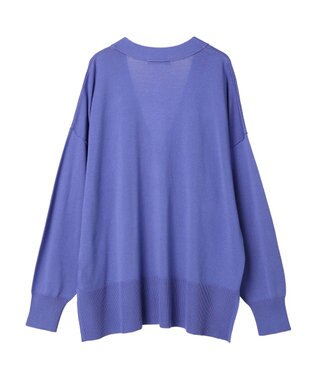 Green Parks 洗える　ミドル丈カーディガン Purple