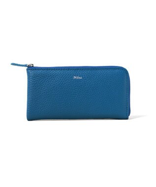 FOLNA RD アドリアレザー スマートLファスナー長財布 ブルー