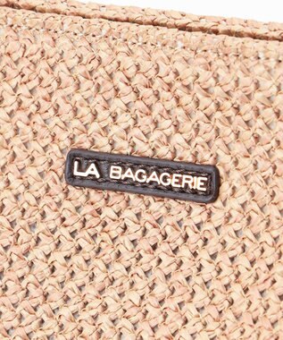 LA BAGAGERIE サマーバスケットトート Mサイズ ベージュ