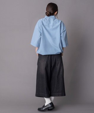 WEGO 【ユニセックス着用ITEM】ミニオンブレZIPシャツ（SS） ブルーチェック1