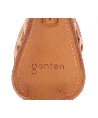 genten カットワーク ペンケース ヌメベージュ