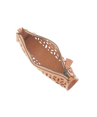 genten カットワーク ペンケース ヌメベージュ