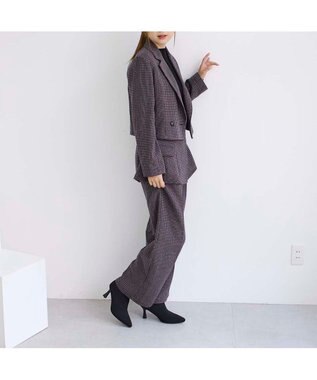 MODE ET JACOMO <noyau>ストレッチショートブーツ ブラック