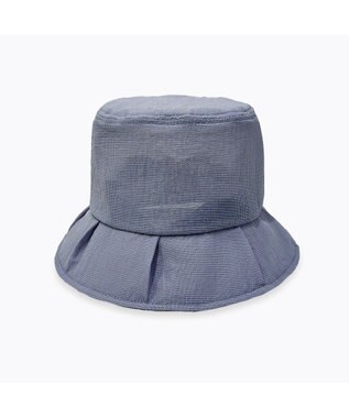 林八百吉商店 un chapeau　フリルハット アイスグレー