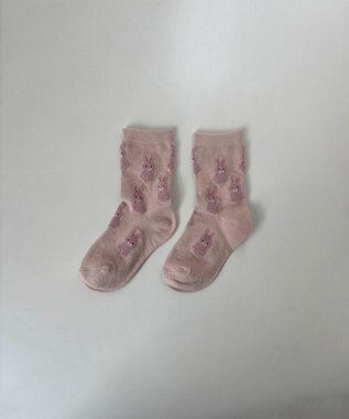 ANY KIDS 【3点セット】ソックス （うさぎ） ピンク