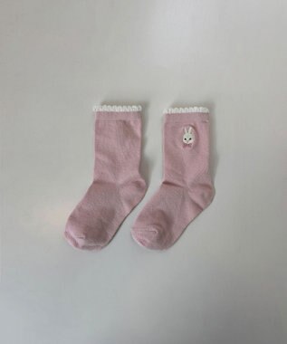 ANY KIDS 【3点セット】ソックス （うさぎ） ピンク