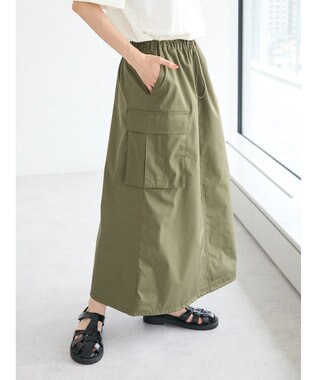 CRAFT STANDARD BOUTIQUE カーゴバルーンナロースカート Khaki