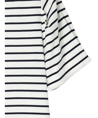 earth music&ecology タックスリーブＴ Border